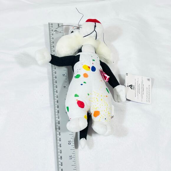 Looney Tunes Sylvester the Cat Painters Outfit Plush Vintage 1998 10" New w Tags - Picture 8 of 10